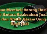 Hukum Uang Hasil Slot